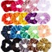 Set of 20-40 Lady Velvet Hair Scrunchies Elastic Scrunchy Bobble Ponytail Holder